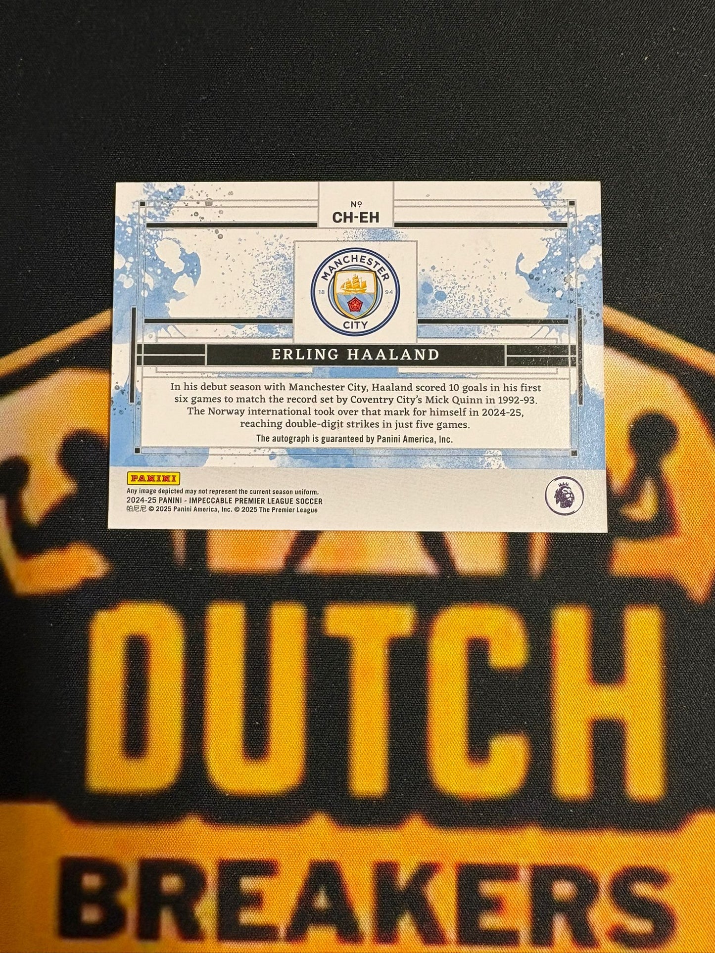 Haaland On Card auto /94