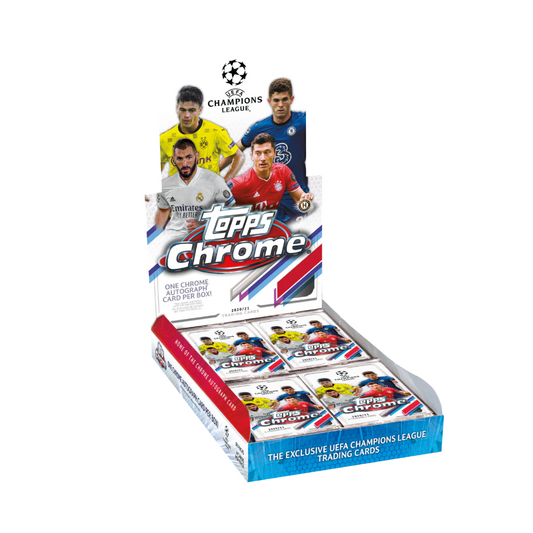 2020/21 Topps UEFA Champions League Chrome Hobby Box