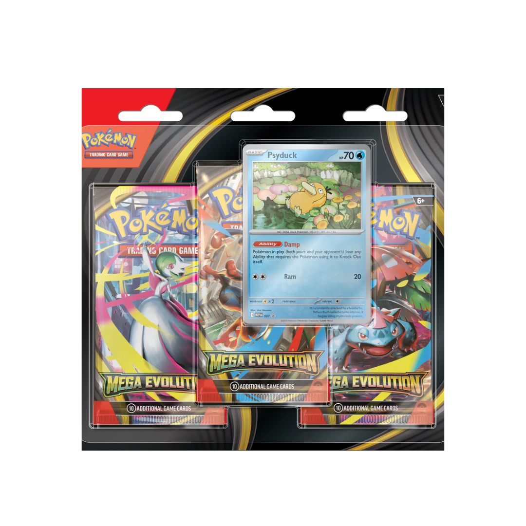 Pokemon - Mega Evolution 3 Booster Blister:Psyduck