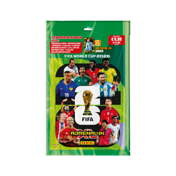 Adrenalyn XL FIFA World Cup 2026 Starter Pack