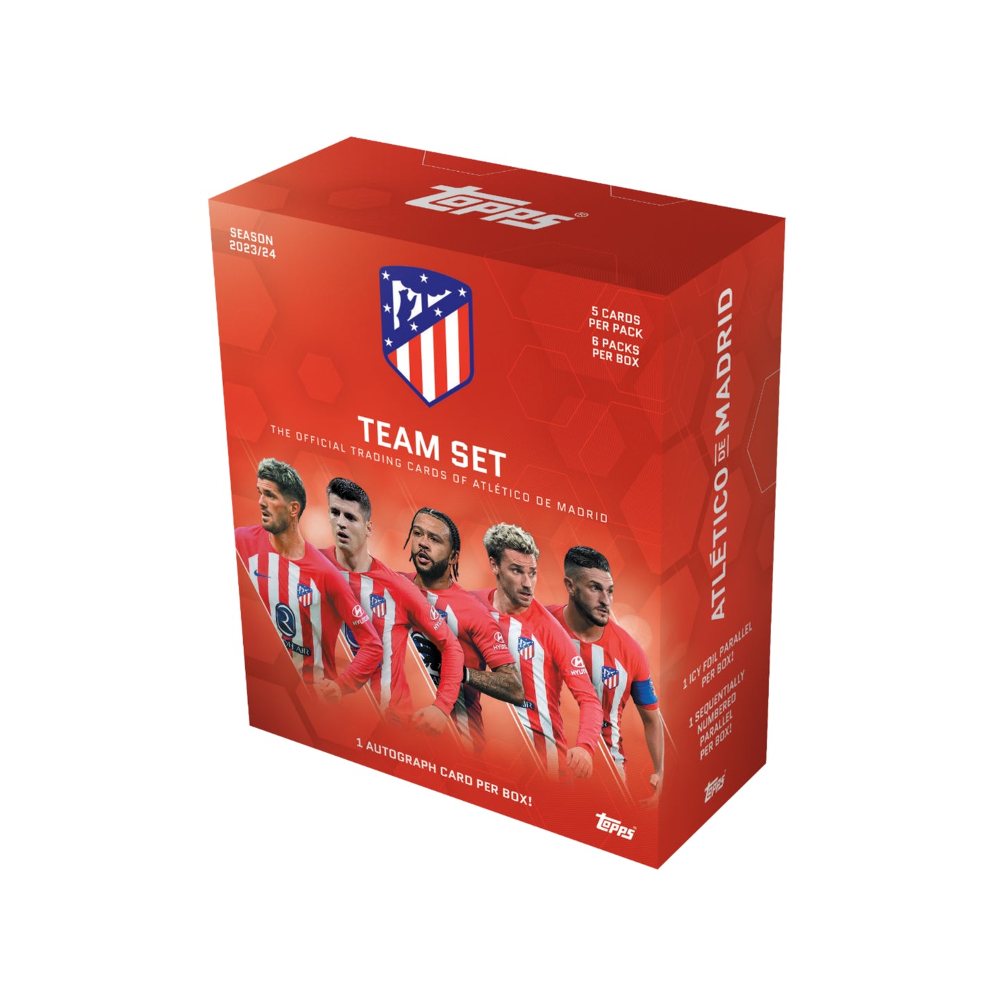 2023-24 Topps Atletico Madrid Team Set