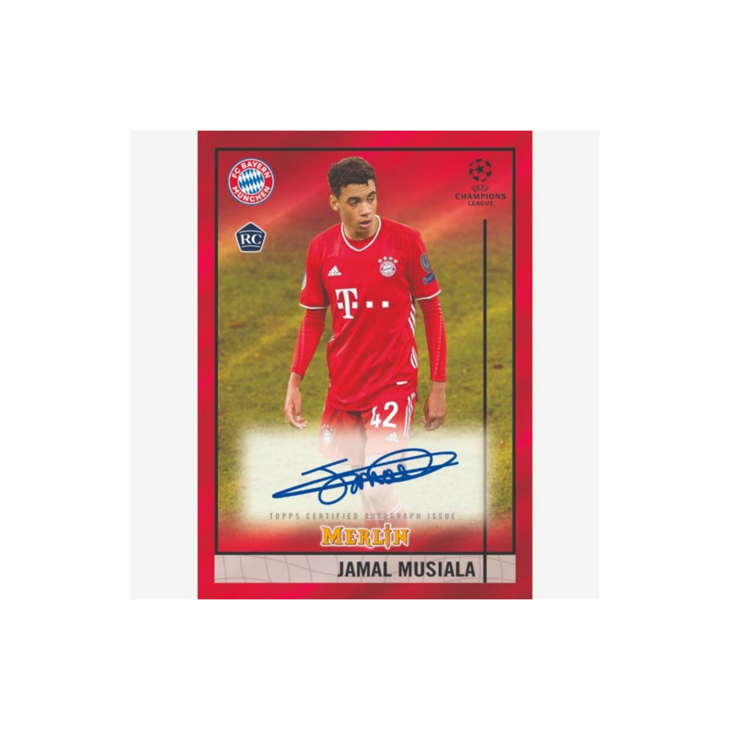 2020/21 Topps Merlin Chrome Soccer Hobby Box