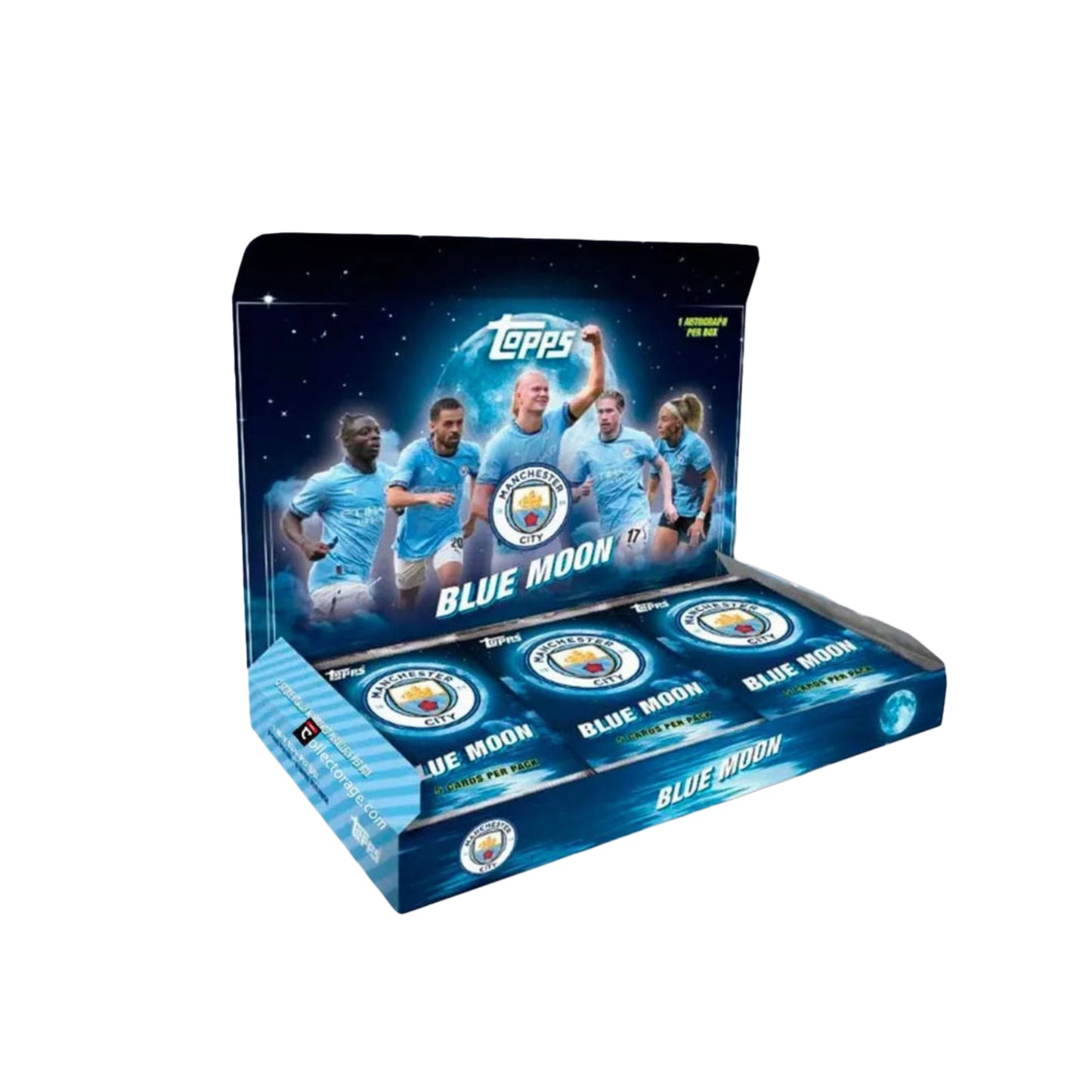 2024-25 Topps Blue Moon Manchester City Hobby Box