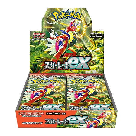 Scarlet EX Booster Box Japans