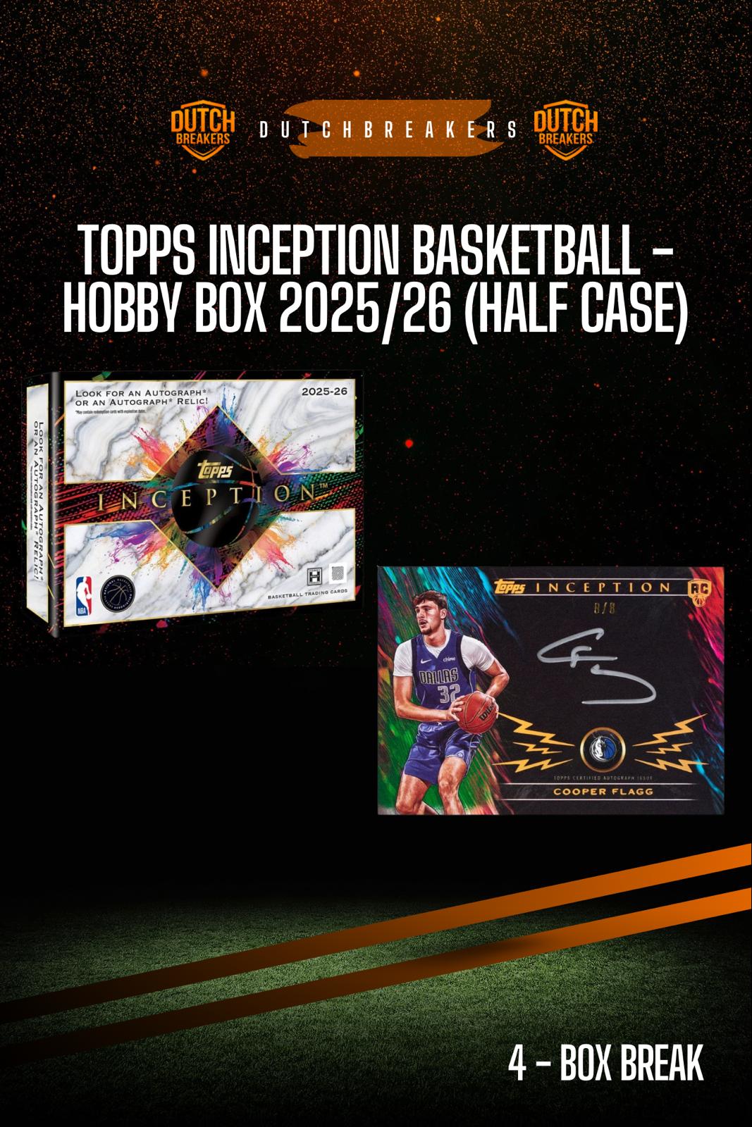 2025-26 Topps Inception Basketball - Hobby Box 4x (HALF CASE) #211