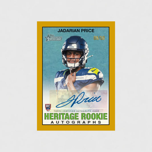 2026 Topps Heritage Football - Hobby Box