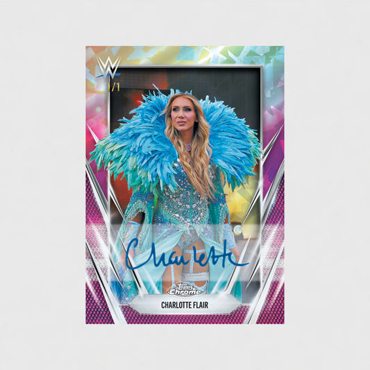 2026 Topps Chrome WWE Sapphire Hobby Box