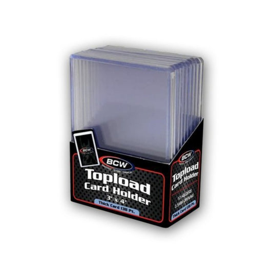 BCW - Thick Card Topload Holder – 138 PT.
