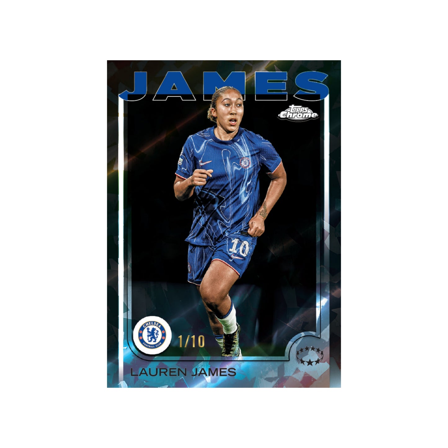 2024-25 Topps Chrome Sapphire Soccer UEFA Women's Champions League Hobby Box