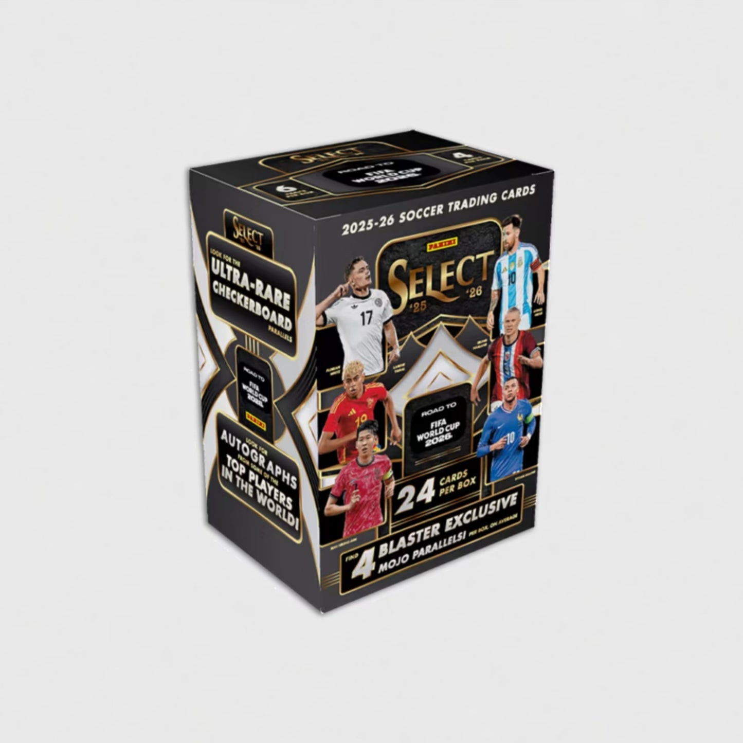 2025-26 PANINI Select Road to FIFA World Cup 2026 Soccer Cards Blaster Box