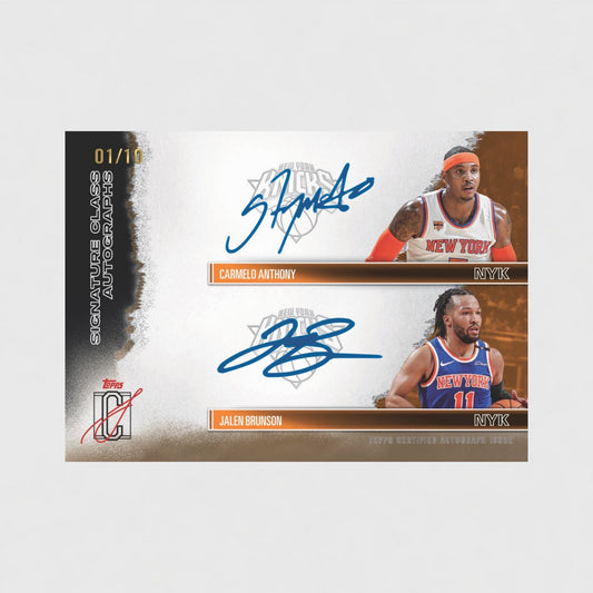 2025-26 Topps Signature Class Basketball - Jumbo Box