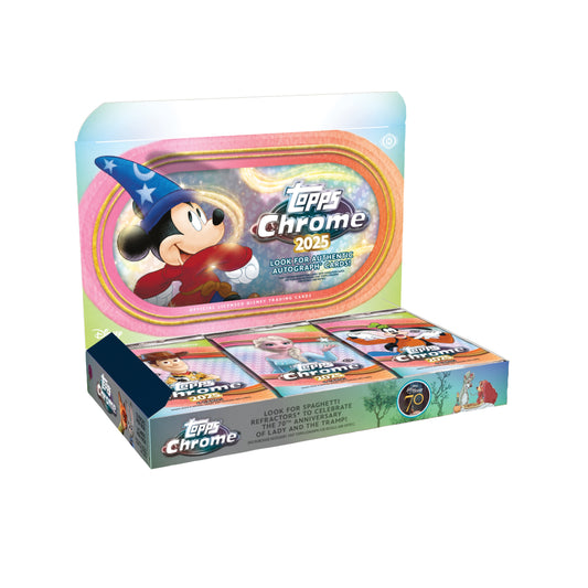 2025 Topps Chrome Disney - Hobby Box