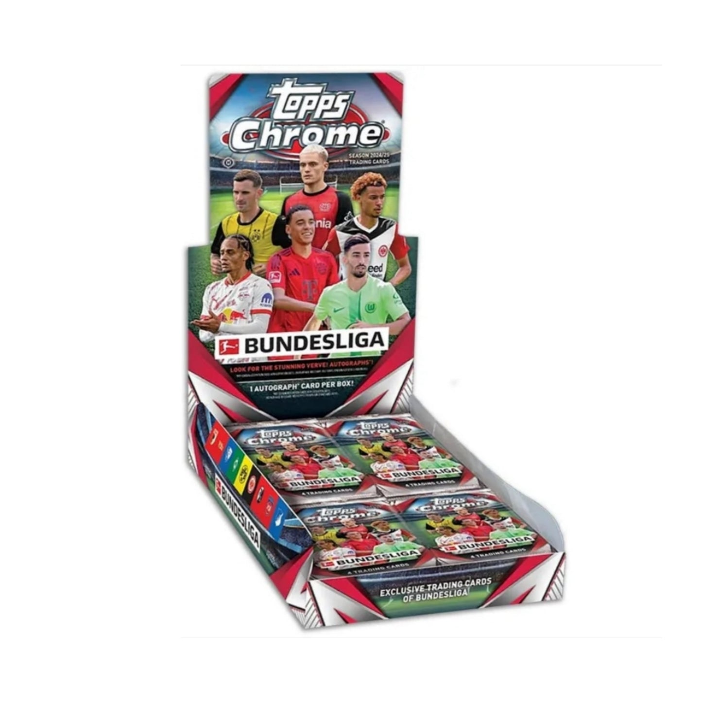 2024-25 Topps Chrome Bundesliga Soccer Hobby Box