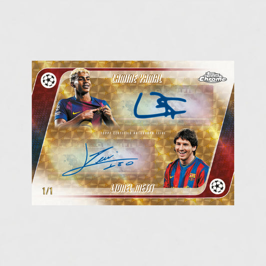 Topps Chrome UEFA Club Competitions 2025-26 - Hobby Box