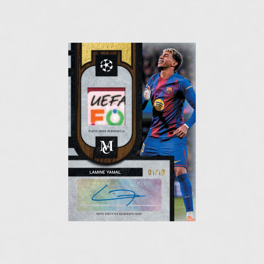 Topps Museum UEFA Club Competitions 2025/26 - Hobby Box