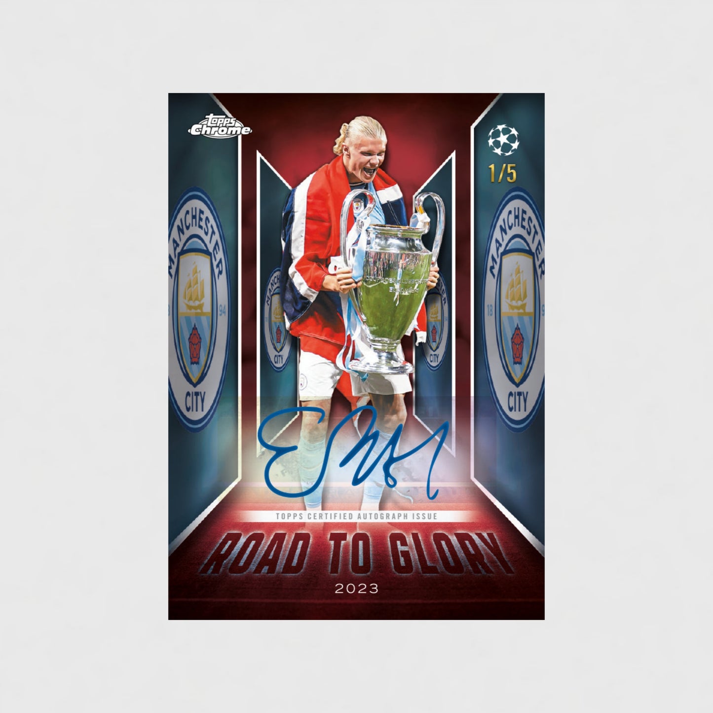 Topps Chrome UEFA Club Competitions 2025-26 - Mega Box