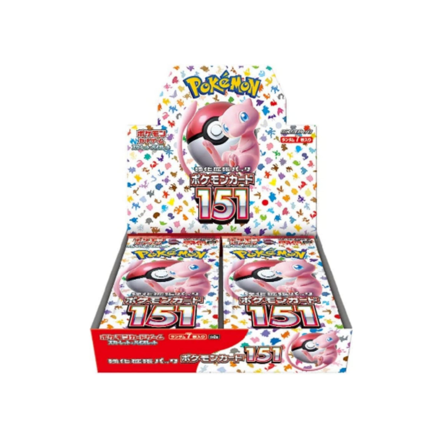 Pokemon 151 Boosterbox Japans