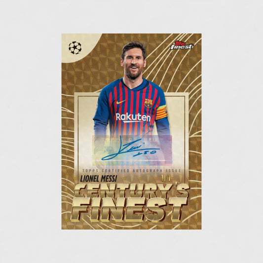 Topps Finest UEFA Club Competitions 2025/26 - Hobby Box