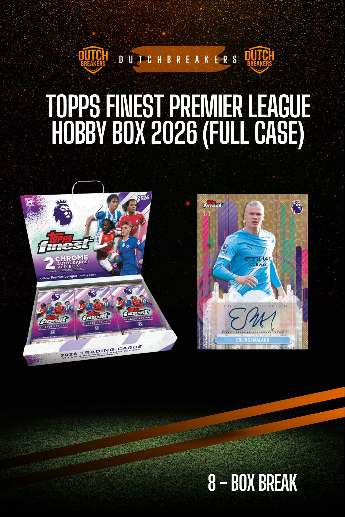 2026 Topps Finest Premier League Hobby Box 8x (FULL CASE) #190