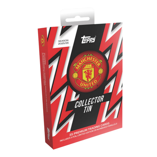 Topps Manchester United 
Collector Tin 2025/26
