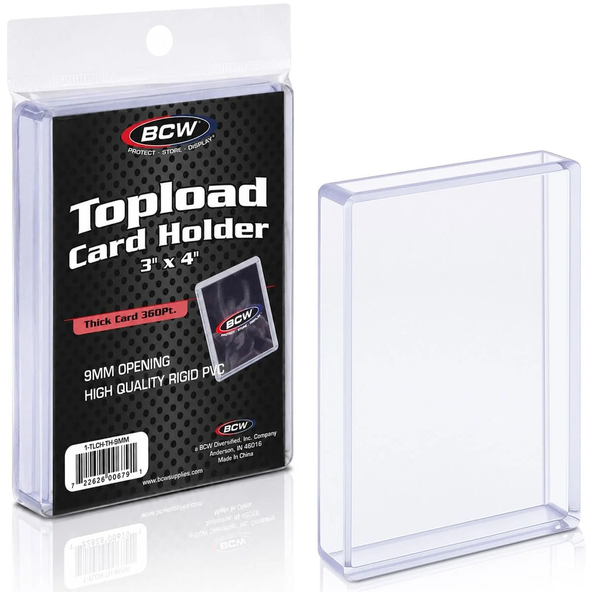 BCW Thick Card Topload Holder - 360 PT.