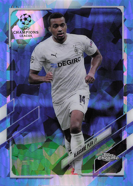 Alassane Plea VfL Borussia Monchengladbach 20-21 Topps Chrome Sapphire UCL