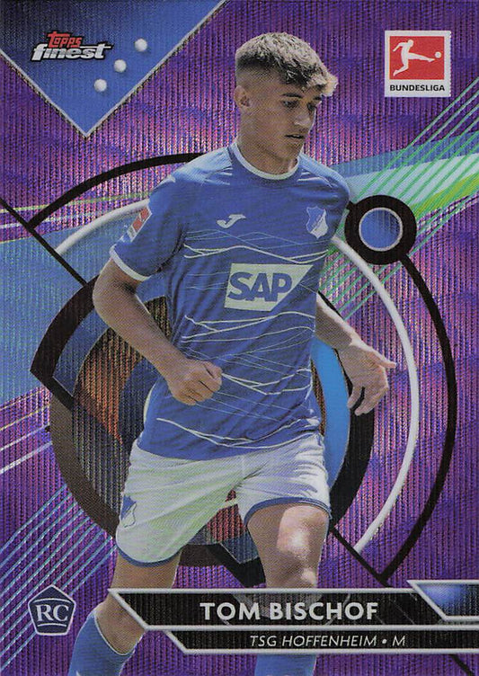 Tom Bischof TSG 1899 Hoffenheim #/250 2022-23 Finest Bundesliga Rookie