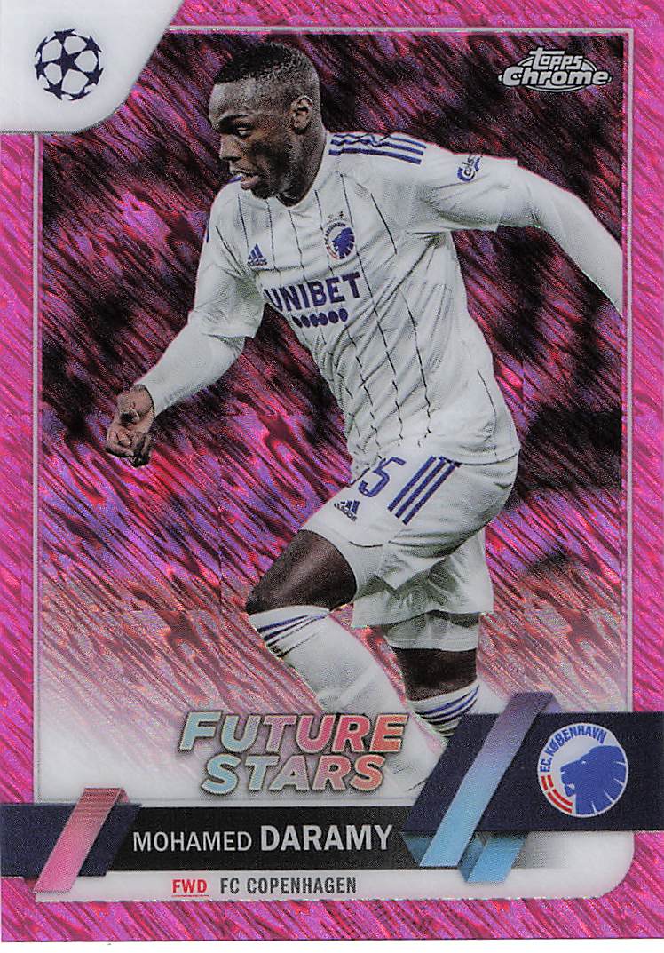 Mohamed Daramy FC Copenhagen #/250 2022-23 Topps Chrome UEFA Club Competitions