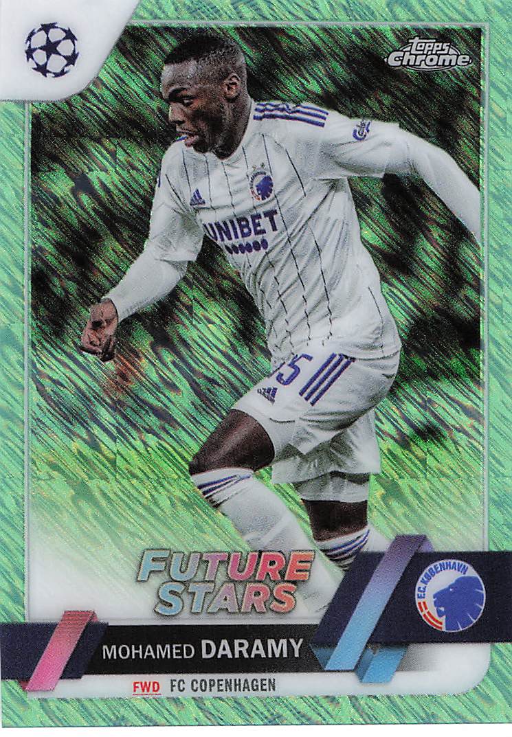 Mohamed Daramy FC Copenhagen #/399 2022-23 Topps Chrome UEFA Club Competitions