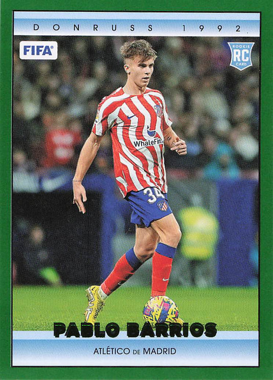 Pablo Barrios Atletico Madrid 2022-23 Donruss