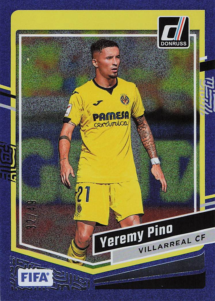 Yeremy Pino Villarreal #/49 2023-24 Donruss
