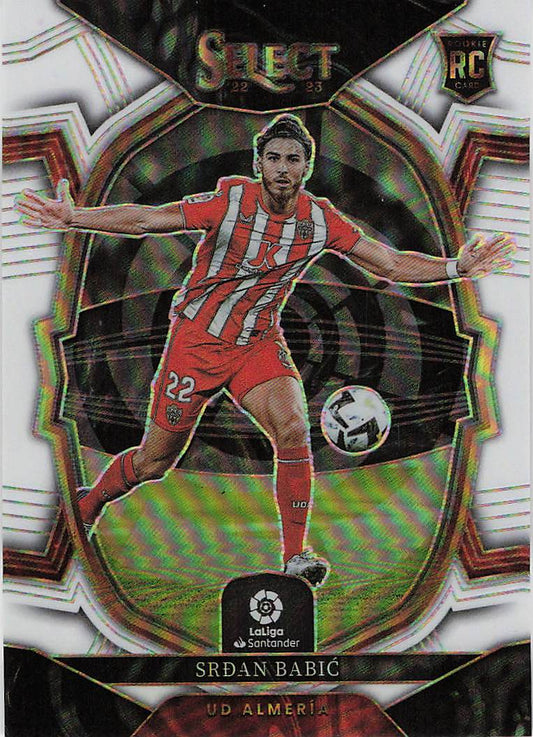 Srdan Babic UD Almeria #/20 2022-23 Panini Select La Liga