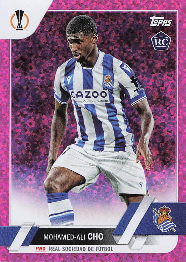 Mohamed-Ali Cho Real Sociedad 2022-23 Topps UEFA Club Competitions Rookie