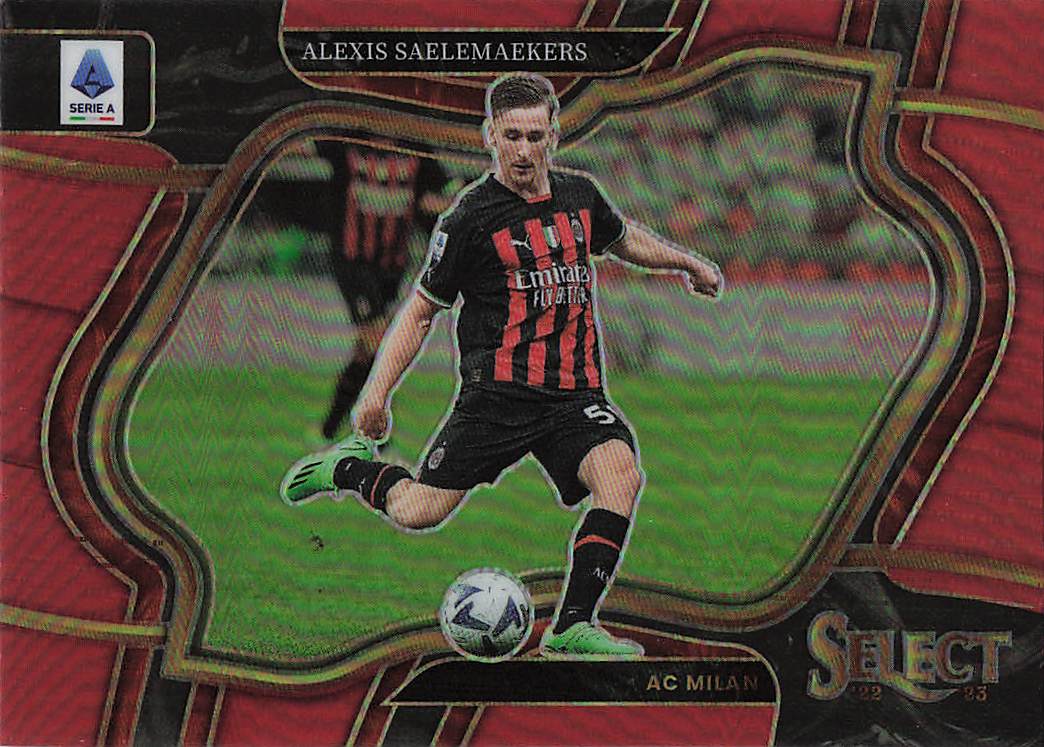 Alexis Saelemaekers A.C. Milan 2022-23 Panini Select Serie A