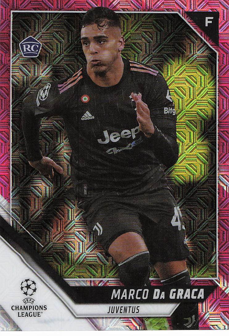 Marco Da Graca Juventus #/125 2021-22 Topps UEFA Champions League Japan Edition