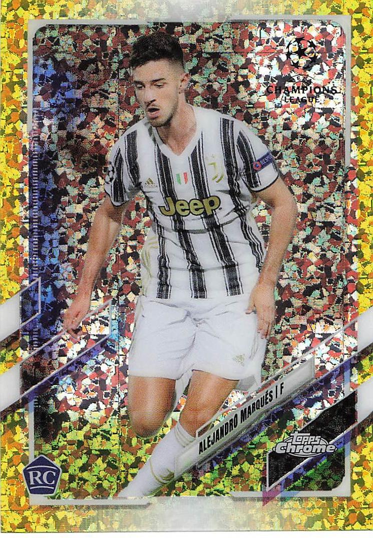 Alejandro Marqués Juventus #/299 2020-21 Topps Chrome UCL Rookie