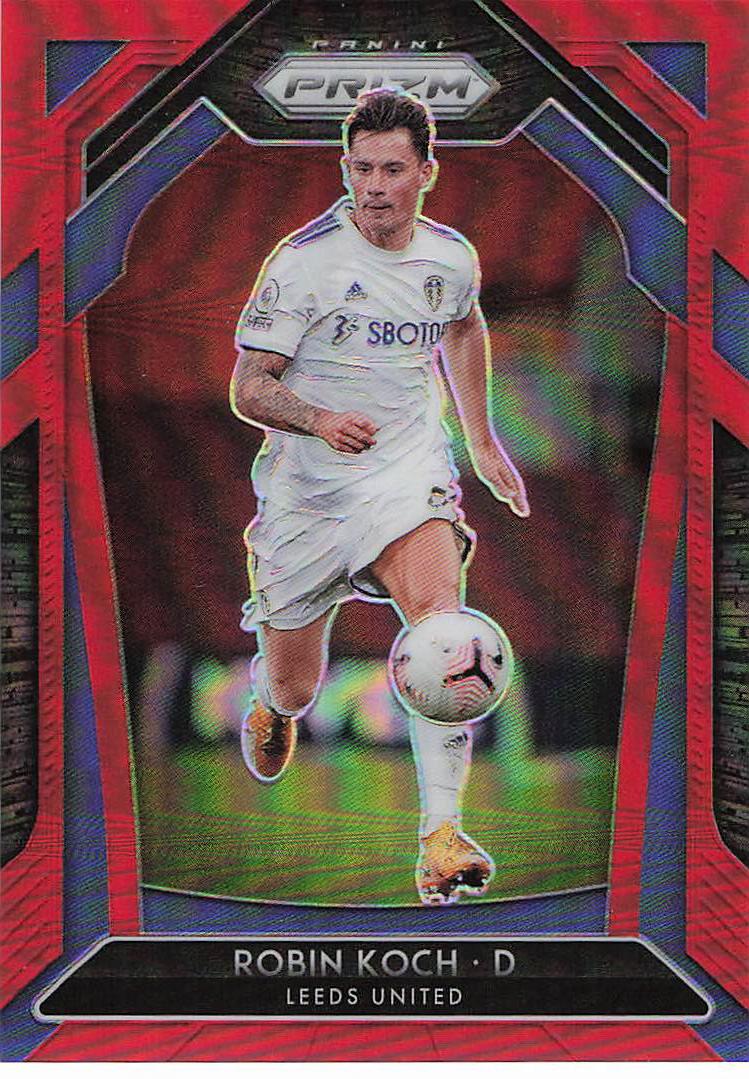 Robin Koch Leeds United #/149 2020-21 Panini Prizm Premier League