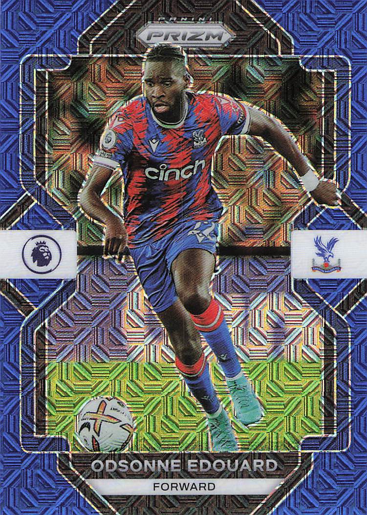 Odsonne Edouard Crystal Palace #/25 2022-23 Panini Prizm Premier League