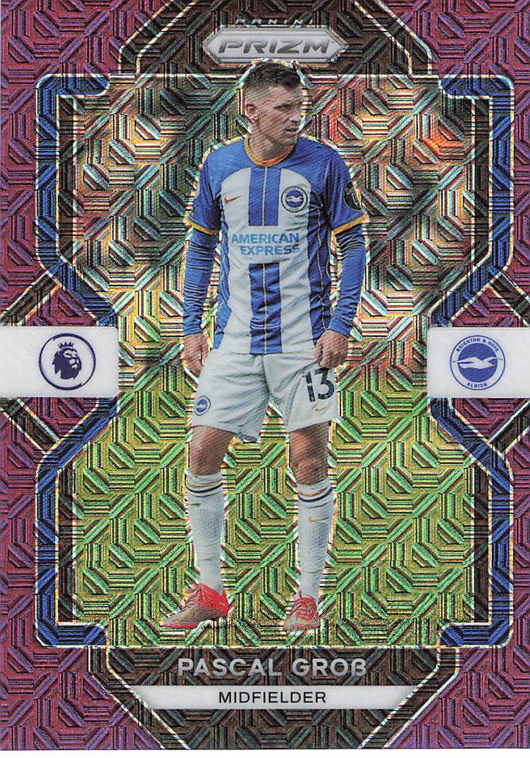 Pascal Gross Brighton & Hove Albion #/20 2022-23 Panini Prizm Premier League