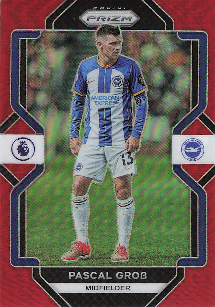 Pascal Gross Brighton & Hove Albion #/149 2022-23 Panini Prizm Premier League