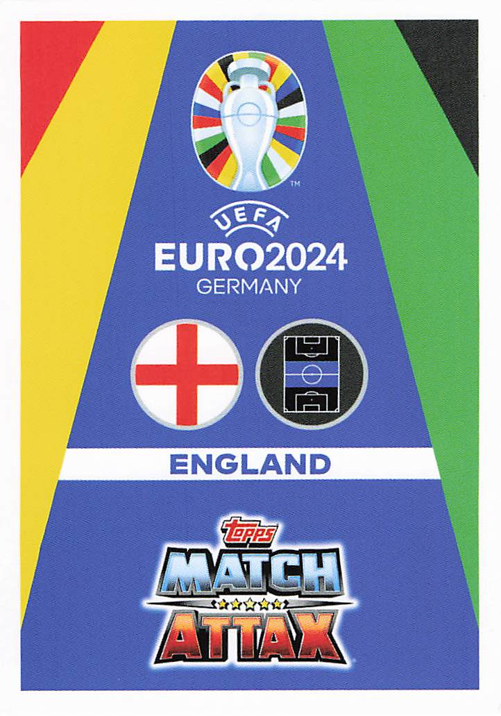 Jack Grealish England 2024 Topps Match Attax Euro 2024 Germany