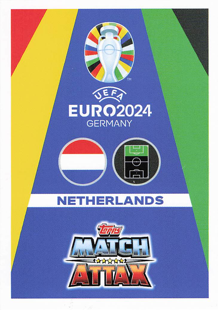 Memphis Depay Netherlands 2024 Topps Match Attax Euro 2024 Germany