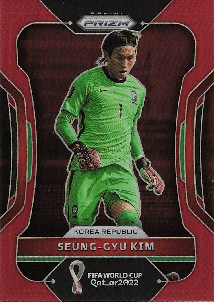Seung-gyu Kim Korea Republic #/399 2022 Panini Prizm FIFA World Cup Qatar