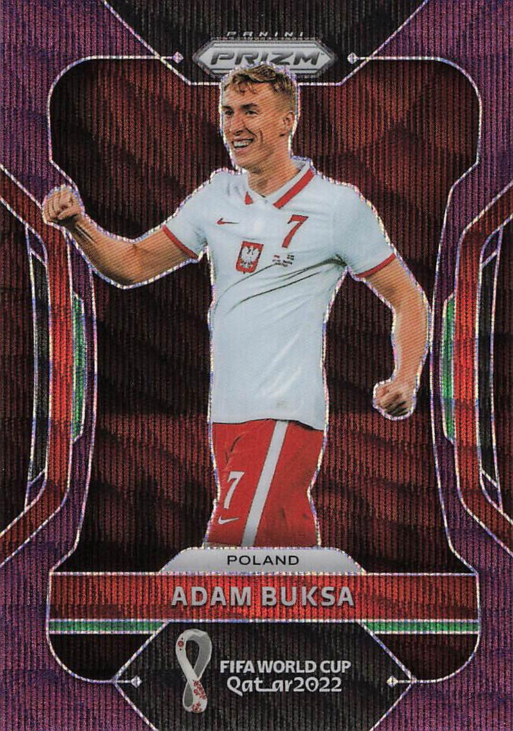 Adam Buksa Poland #/99 2022 Panini Prizm FIFA World Cup Qatar