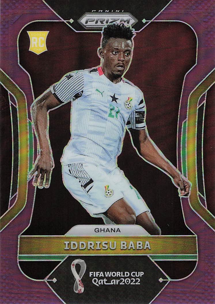 Iddrisu Baba Ghana #/199 2022 Panini Prizm FIFA World Cup Qatar