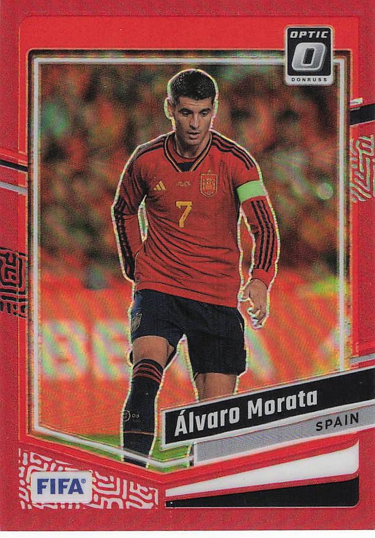 Alvaro Morata Spain #/299 2023-24 Donruss