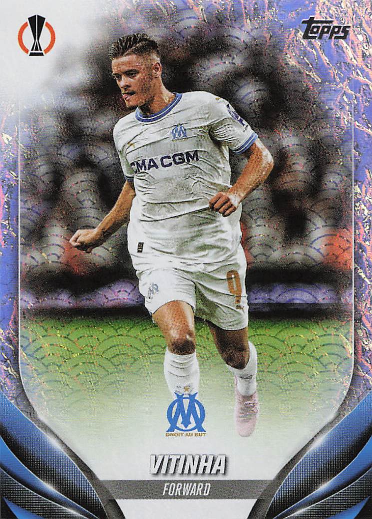 Vitinha Olympique Marseille #/99 2023-24 Topps Jade Edition UCC