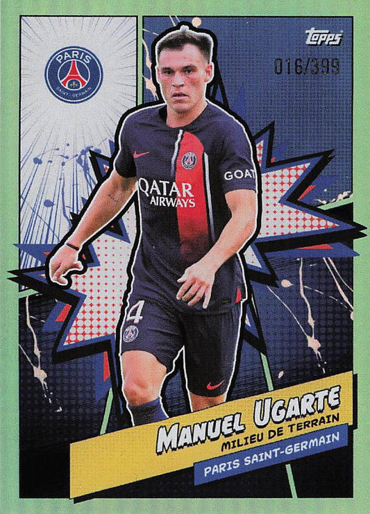 Manuel Ugarte Paris Saint-Germain 2023-24 Topps Paris Saint-Germain Fan Set /399