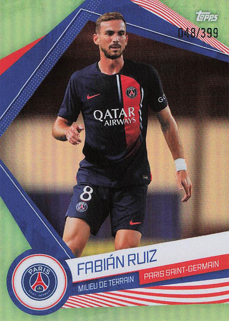 Fabián Ruiz Paris Saint-Germain 2023-24 Topps Paris Saint-Germain Fan Set