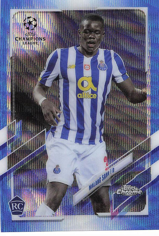 Malang Sarr Porto #/75 2020-21 Topps Chrome UEFA Champions League Rookie